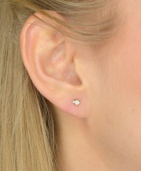 Kolczyki złote DIAMENT białe złoto, diamenty E 380.Eleganckie kolczyki wykonane z najwyższej jakości żółtego złota, diamenty apart, kolczyki z diamentami (2).JPG